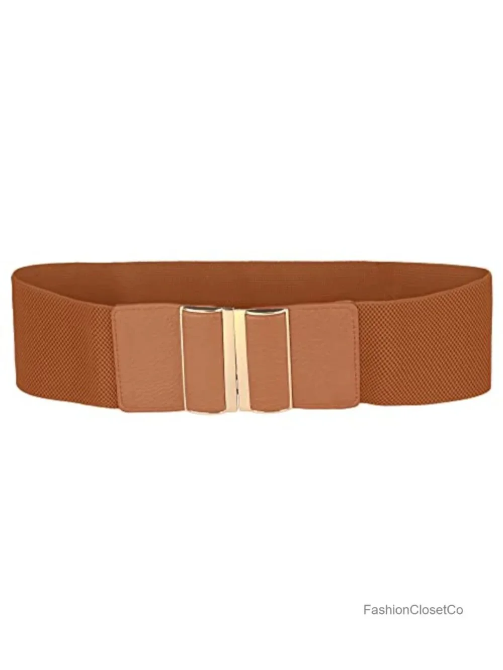Stretchy Waist Belt Vintage Wide Elastic Cinch Belt for Dress